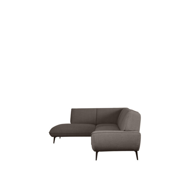 LABEL51 Hoekbank Pesaro - Bruin - Boucle - Links Boucle