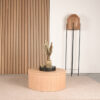 LABEL51 Salontafel Oliva - Naturel - Eiken - 70 cm - Rond Eiken