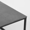 D-MAXX Salontafel Pride - Antiek ash - Metaal - 100 cm Metaal