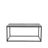 D-MAXX Salontafel Pride - Antiek ash - Metaal - 100 cm Pride
