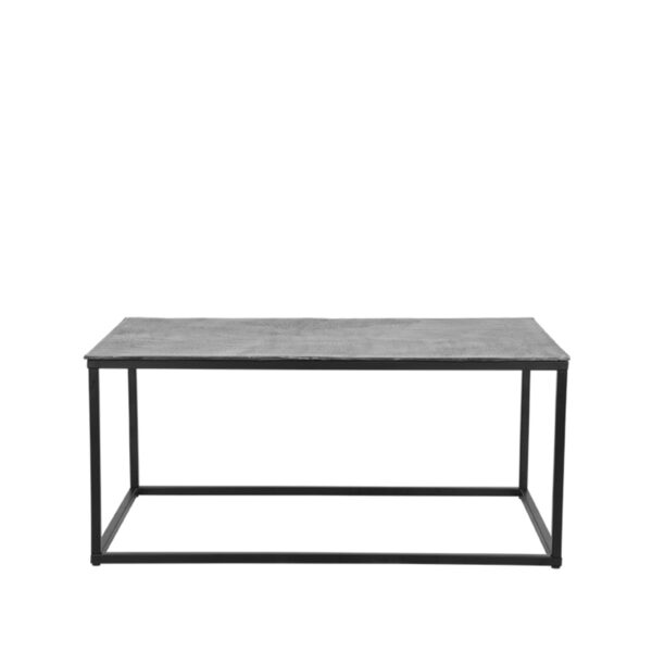 D-MAXX Salontafel Pride - Antiek ash - Metaal - 100 cm Pride