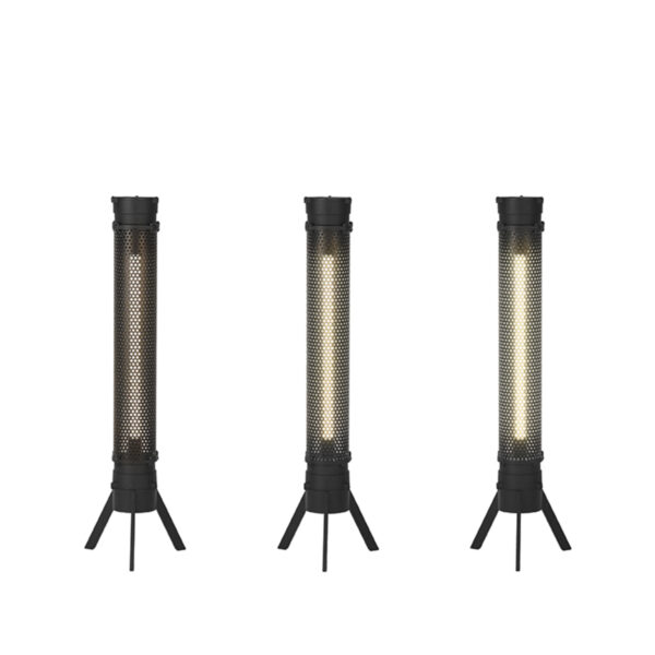 LABEL51 Tafellamp Tube - Zwart - Metaal - Afbeelding 4