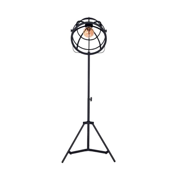 LABEL51 Vloerlamp Fuse - Zwart - Metaal Metaal