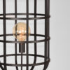 LABEL51 Vloerlamp Twine - Zwart - Metaal Metaal