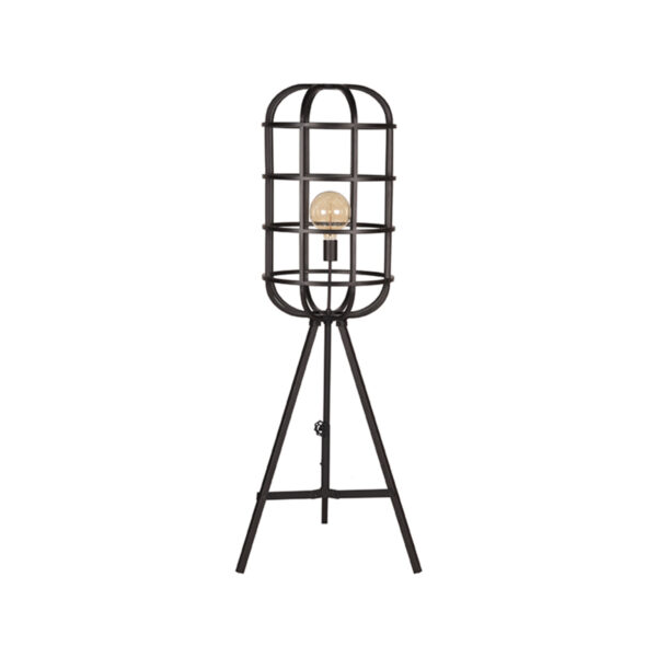 LABEL51 Vloerlamp Twine - Zwart - Metaal Twine