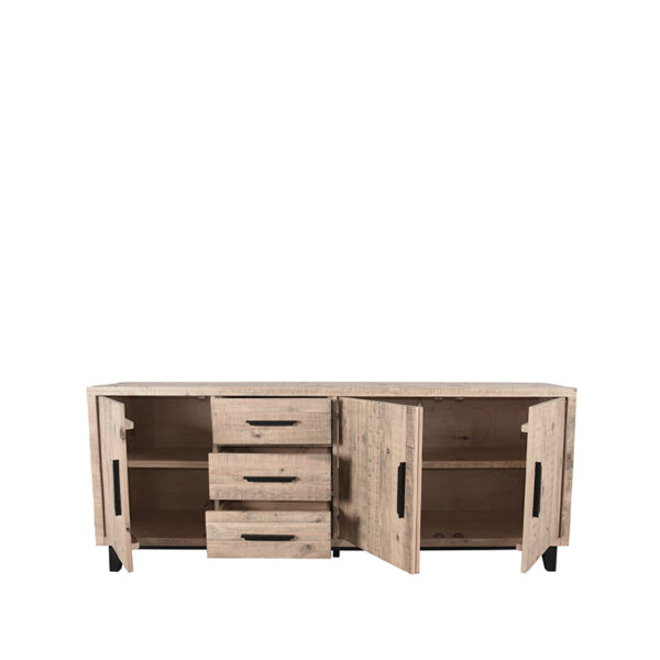 LABEL51 Dressoir Lima - Naturel - Pine - Afbeelding 4