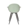 LABEL51 Eetkamerstoel Luca - Forest - Kunststof - Black Frame - Afbeelding 5