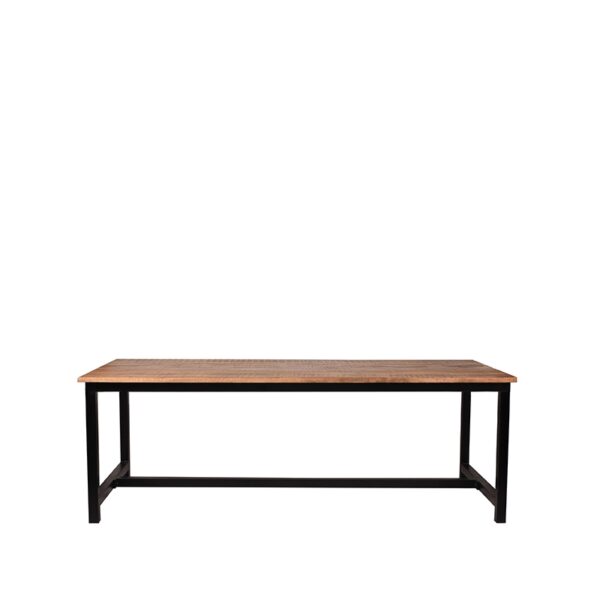 LABEL51 Eetkamertafel Ghent - Rough - Mangohout - 240x100 cm Ghent