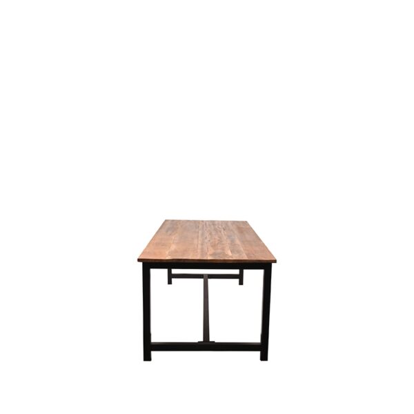 LABEL51 Eetkamertafel Ghent - Rough - Mangohout - 240x100 cm - Afbeelding 4