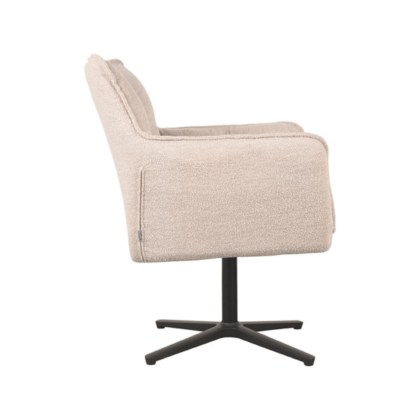 LABEL51 Fauteuil Ian - Naturel - Boucle - One Size - Afbeelding 4
