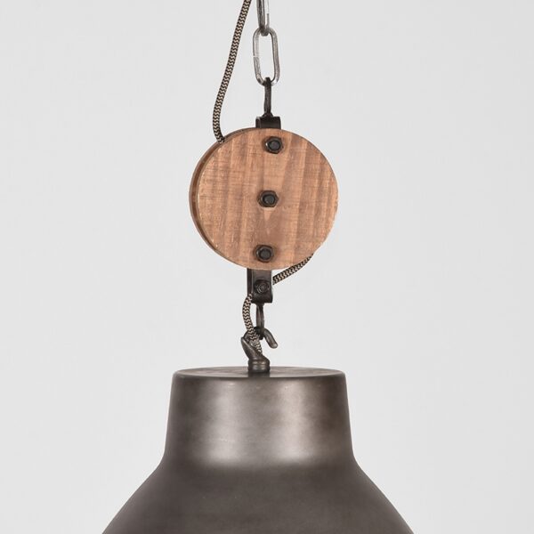 LABEL51 Hanglamp Dock - Burned Steel - Metaal Metaal