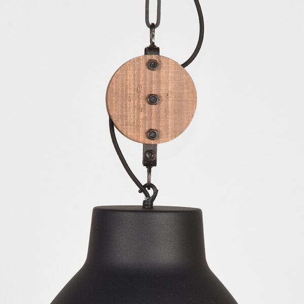 LABEL51 Hanglamp Dock - Zwart - Metaal Metaal