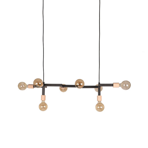 LABEL51 Hanglamp Loco - Zwart - Metaal Loco