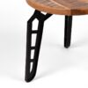LABEL51 Salontafel Flintstone - Rough - Mangohout - 60 cm - Rond - Afbeelding 4