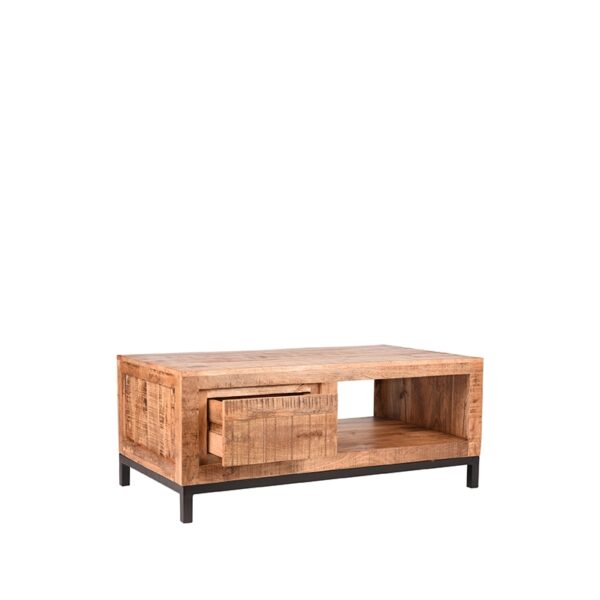 LABEL51 Salontafel Ghent - Rough - Mangohout - 110x60 cm Ghent