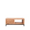 LABEL51 Salontafel Ghent - Rough - Mangohout - 110x60 cm Mangohout