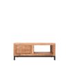 LABEL51 Salontafel Ghent - Rough - Mangohout - 110x60 cm - Afbeelding 4