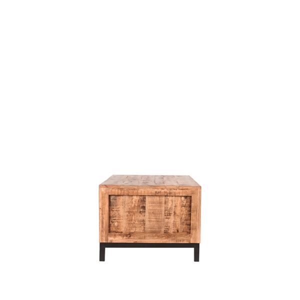 LABEL51 Salontafel Ghent - Rough - Mangohout - 110x60 cm - Afbeelding 5