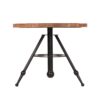 D-MAXX Salontafel Solid - Rough - Mangohout - 60 cm - Rond Solid