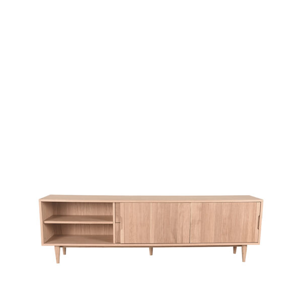 LABEL51 Tv-meubel Jule - Naturel - Eiken - Tv-Meubel 200 cm - Afbeelding 4