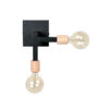 LABEL51 Wandlamp Loco - Zwart - Metaal - Afbeelding 4