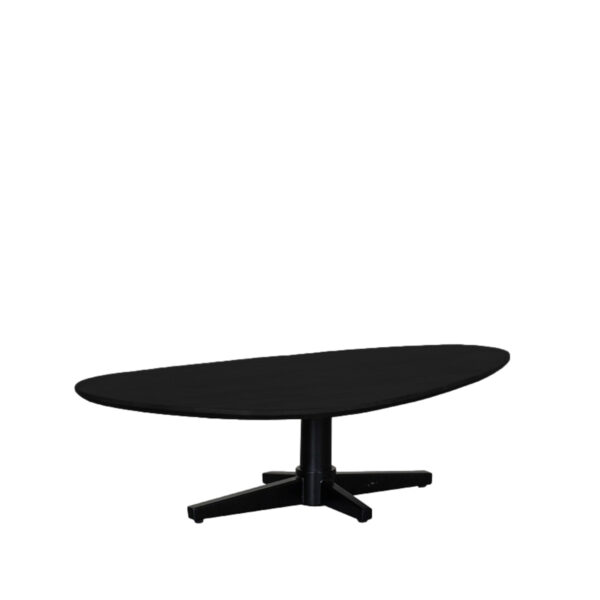 LABEL51 Salontafel Rosie - Zwart - Mangohout - 140 cm Mangohout