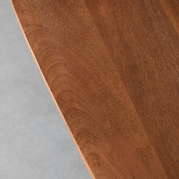 LABEL51 Eetkamertafel Rosie - Nature - Mangohout - 180x100 cm Rosie