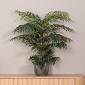 LABEL51 Areca Palm - Groen - Kunststof - 110 cm