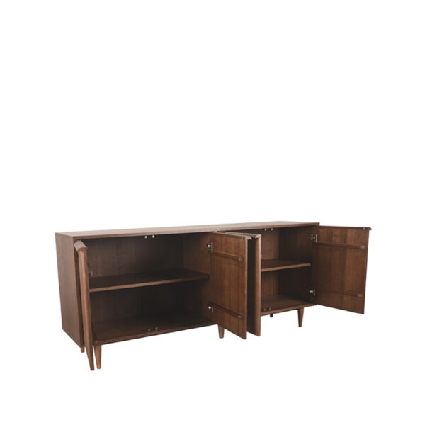 LABEL51 Dressoir Jule - Walnoot - Eiken - Dressoir - Afbeelding 5