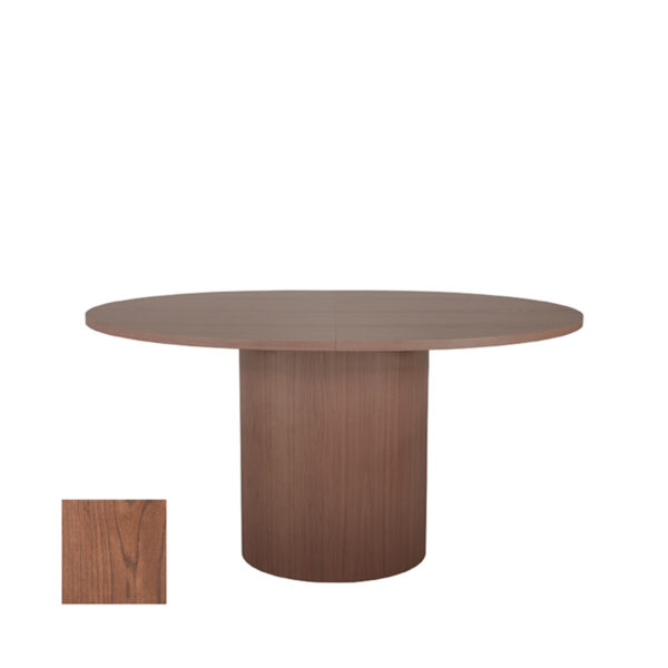 LABEL51 Eetkamertafel Oliva - Walnoot - Eiken - 150-200 cm - Uitschuifbaar