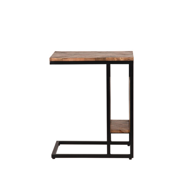 LABEL51 Bijzettafel Shift - Rough - Mangohout - One Size Shift