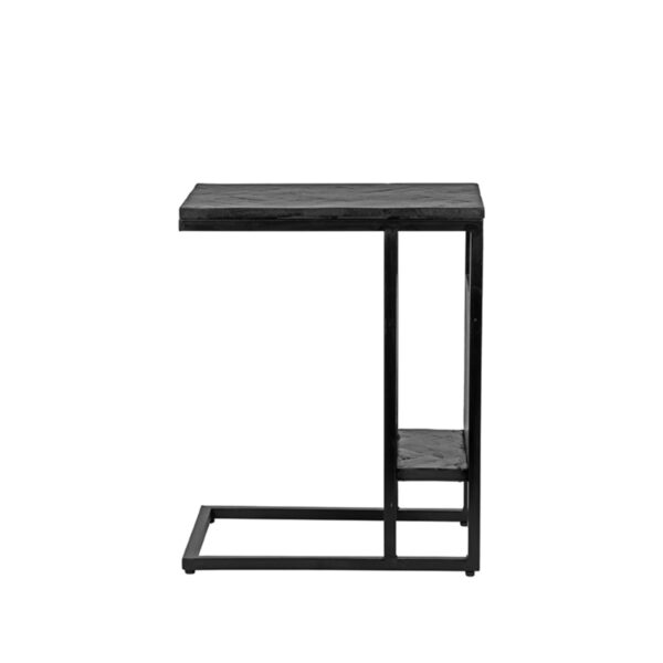 LABEL51 Bijzettafel Shift - Zwart - Mangohout - One Size Shift