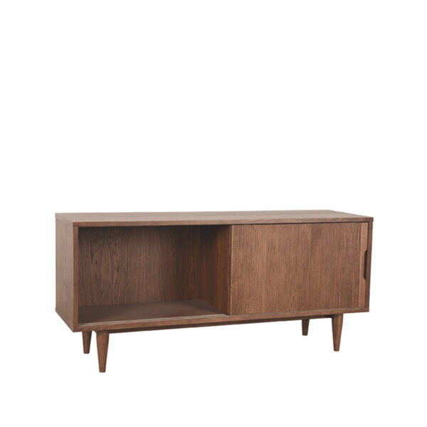 LABEL51 Tv-meubel Jule - Walnoot - Eiken - Tv-Meubel 130 cm - Afbeelding 4