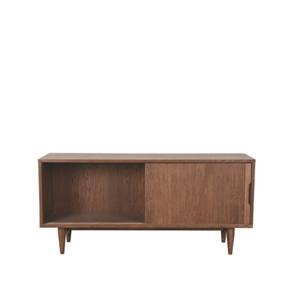 LABEL51 Tv-meubel Jule - Walnoot - Eiken - Tv-Meubel 130 cm - Afbeelding 6